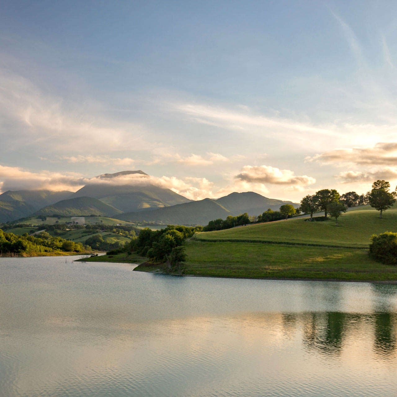 Lago di Castriccioni a Cingoli